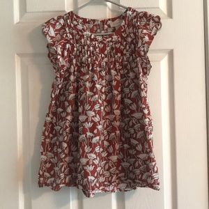 Loft flutter sleeve shirt